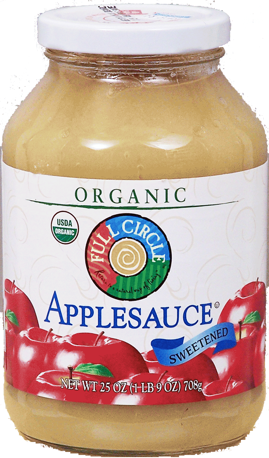 Full Circle&nbsp;Organic&nbsp;applesauce, sweetened Full-Size Picture